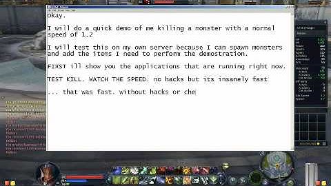 Aion Ranger Attack Speed