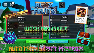 Blox Fruits Script Pastebin 2025 Update DRAGON AUTO LEVEL | AUTO NEW QUEST (WORK LEVEL 2600) *NEW*