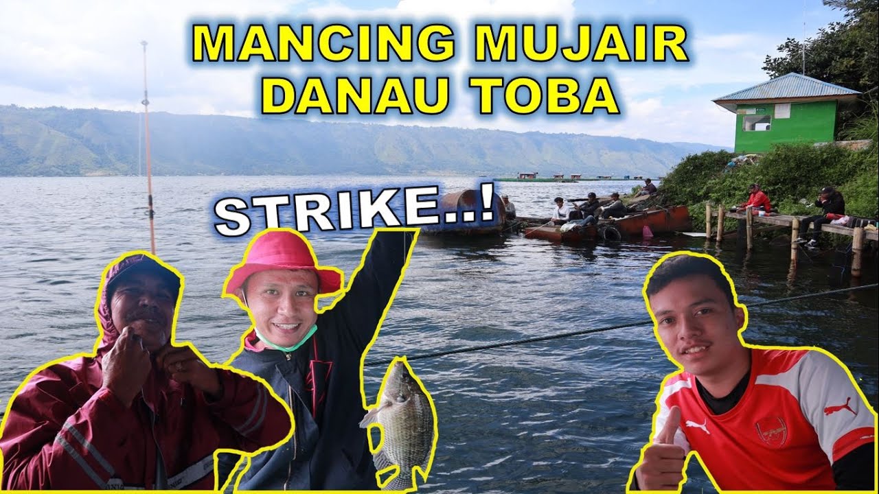 STRIKE TERUS..! Mancing Mujair Danau Toba