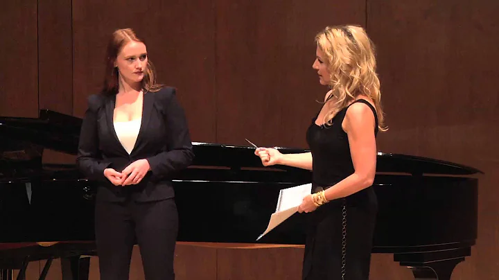Joyce DiDonato Master Class, October 4, 2013: Aver...
