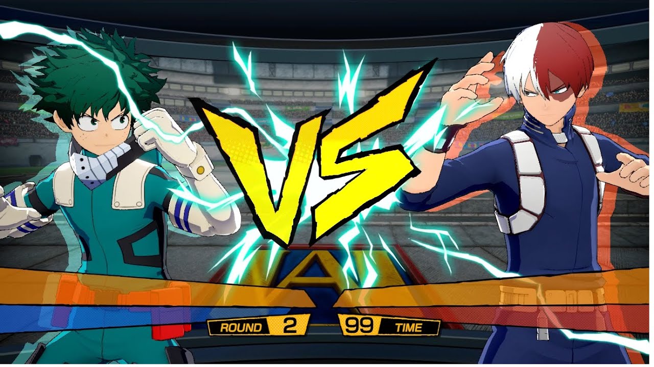 Midoriya vs Todoroki : My Hero One's Justice 2 (Gameplay)