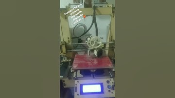 Graber i3 fazendo a primeira impressão na minha mão 🙏 #impressora3d #3d #calibration