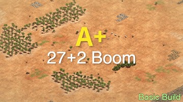Interactive Build Order Guide | 27 Pop FC - Boom [A+ Demonstration]