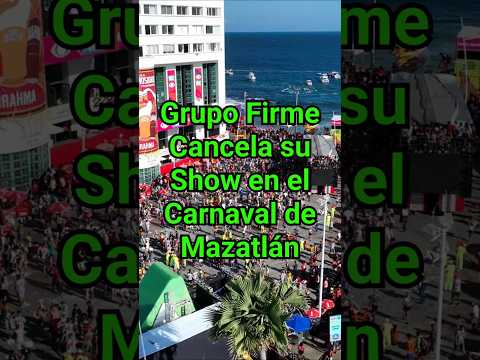 GRUPO FIRME, CANCELA