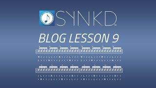 SYNKD Lesson 9 - Paradiddle Accent Control Grid