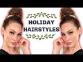 HOLIDAY HAIRSTYLES FOR CURLY HAIR | The Glam Belle