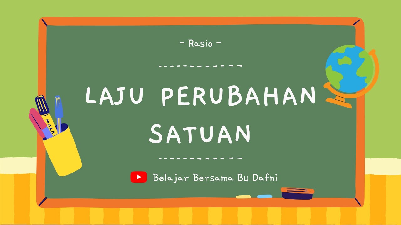 Rasio - Laju Perubahan Satuan #math #matematika #matematikasmp