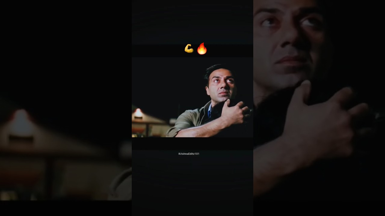 don't underestimate 🔥 power 💪 of Sani Deol ki body 