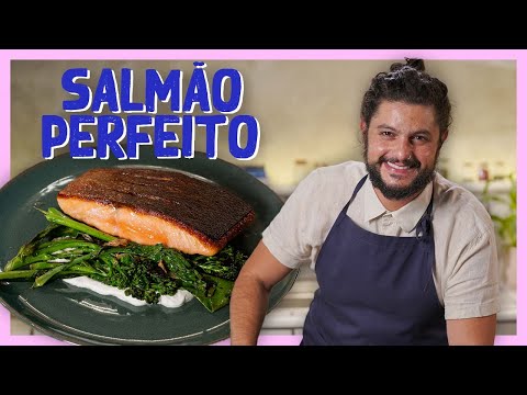 COMO GRELHAR SALMÃO