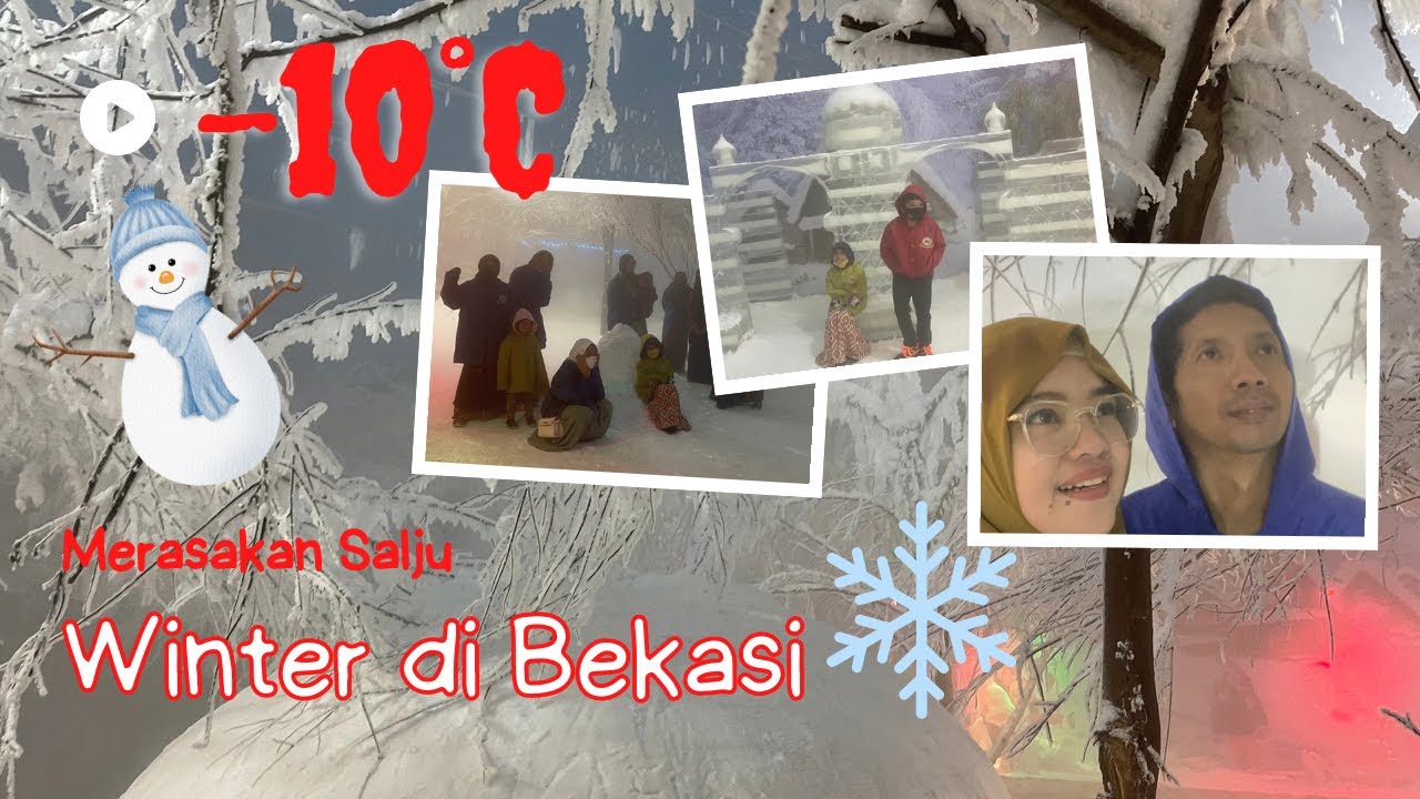 MAIN SALJU DI BEKASI ‼️Review SNOW WORLD INTERNATIONAL harga lebih terjangkau.