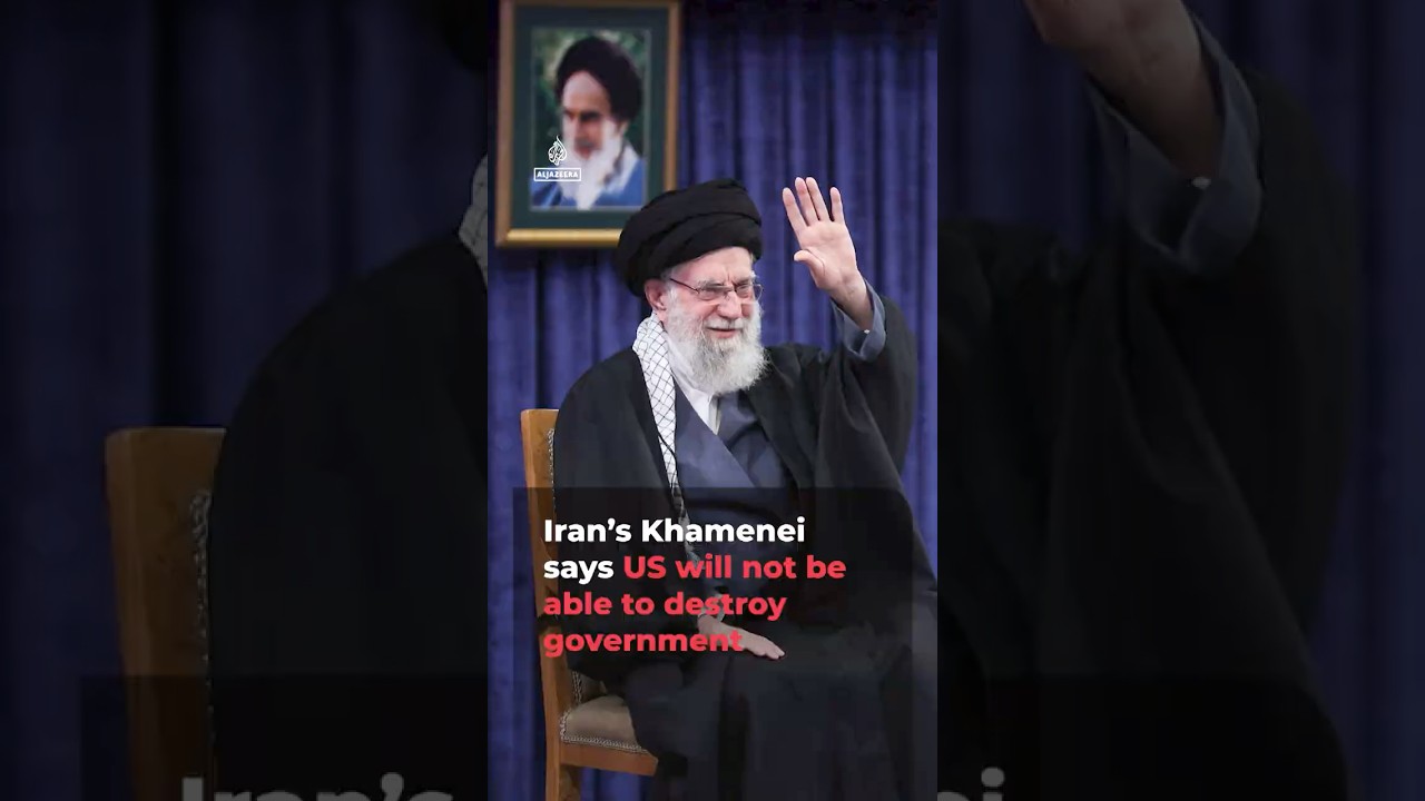 Iran’s Khamenei says US will not be able to destroy government | AJ 
