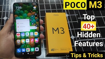 Poco M3 Tips and Tricks in Tamil || Top 40+ Hidden Features in Poco M3⚡⚡⚡