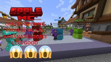 Apple mc 🍎 Banana Realm Season 3 😍Epic And Mystic Keys opening| #lifesteal#lifestealsmp #applemc