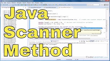 Learn Java - Exercise 03z - Learn to use the Java Scanner Method