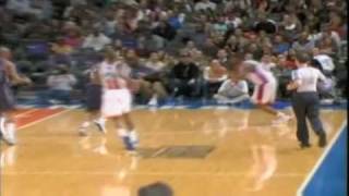 Patrick Ewing Jr. Power Slam in The Garden (preseason 08)