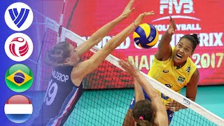 Brazil vs. Netherlands - Full Match | Final Round | Women's Volleyball World Grand Prix 2017