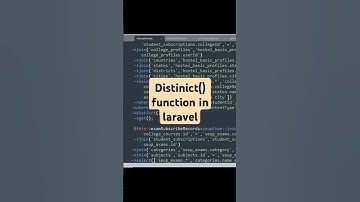 Show Group By records in laravel | distinict() function in laravel livewire #laravel