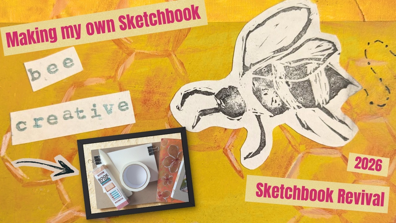 Making my sketchbook for 2026 Sketchbook Revival and why you should too ...