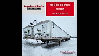 March 2023 Online Equipment Consignment Auction