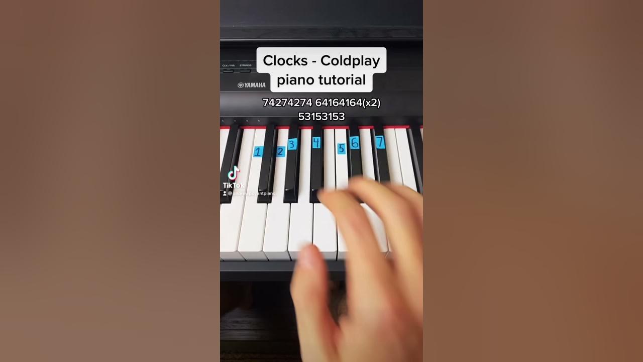 Clocks - Coldplay easy piano tutorial! Clocks - Coldplay easy piano tutorial!