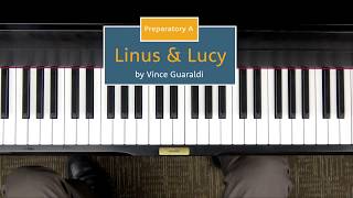 Linus And Lucy Simplified - Level Prep A Piano Repertoire Demo
