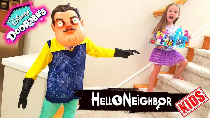 Hello Neighbor Kid in Real Life! Disney Doorables ...