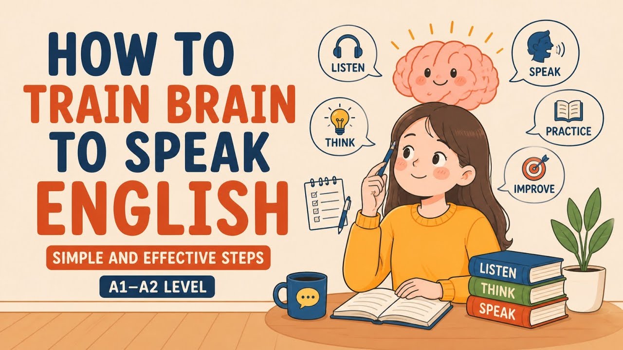 How to "Train Your Mind to Speak" English Confidently| Daily English ...