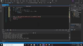 C++ | Count words in a String