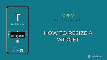 How to Resize a Widget - Oppo [Android 11 - ColorOS 11]