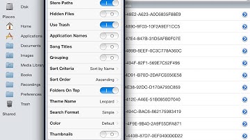 How to change the application name In ifile.