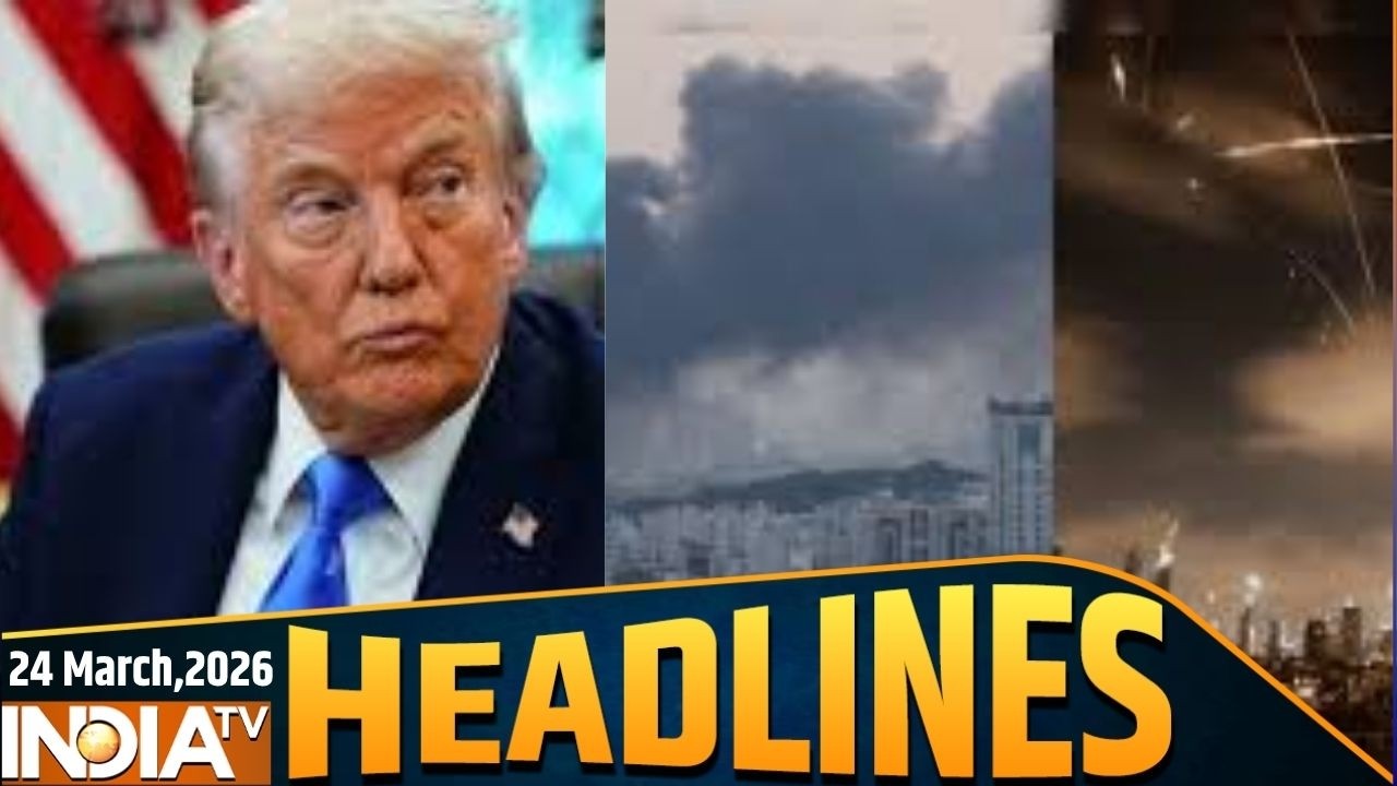6 AM Headlines:ईरान को लेकर ट्रंप का बड़ा दावा । Iran Israel US War Updates | Trump । Middle East