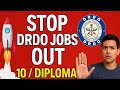 STOP! DRDO Jobs OUT 🚨 | 764 Vacancies | 10th / Diploma Eligible | CEPTAM-11 Notification 2025