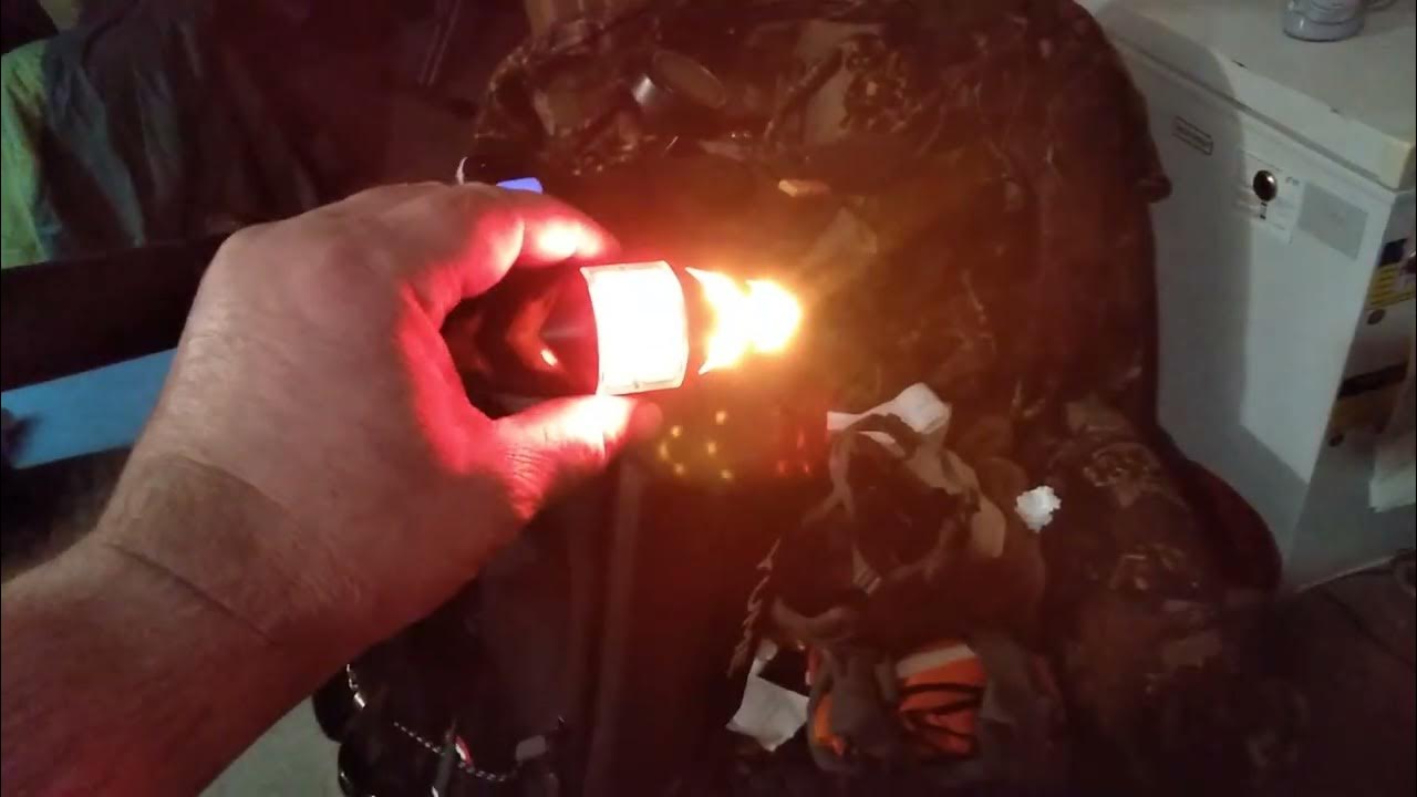 Turn Signal light/Hazard light for the scooter. Mount to back pack