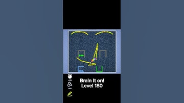 Brain it on! level 180 #gaming #brainbegins #brainitonlevel #gameplay #brainitonsoloution