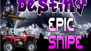 Destiny: THE MOST EPIC MOON SNIPE OF ALL TIME AND SPACE