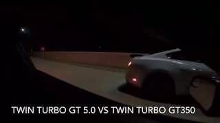 Twin Turbo Mustang GT 5.0 vs Twin Turbo Shelby GT350 vs Nitrous Shelby GT500 vs Corvette ZR1 FBO