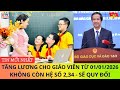 Chính sách tăng lương giáo viên từ 01/01/2026: Bỏ hệ số, tính theo vị trí công tác 📚