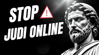 5 cara berhenti main Judi Online (JUDOL) || Jalan Stoikisme