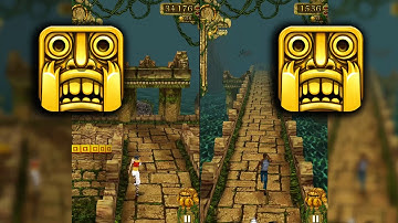 Temple Run - Characters Gameplay - Karma Lee Vs Barry Bones