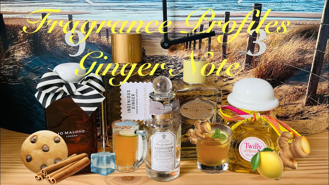 Ginger Notes Fragrance Profiles - Ginger note Perfumes 🫚 🫚 🍪 - YouTube