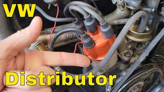 VW Air Cooled Distributor Drive  Dropping it the right way  Why is this important?