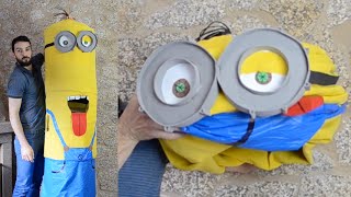 Cómo Hacer Un Disfraz De Minion Gracioso Y Fácil De Guardar (Tutorial)