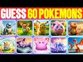 Guess The Pokémon in 3 Seconds | 60 Pokémon Quiz | Easy, Medium, Hard, Impossible