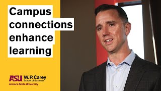 Campus connections enhance your learning | W. P. Carey Perspectives