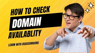 How To Check Domain Availability - GoDaddy