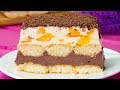 Невозможно оторваться! Творожный торт с печеньем “Савоярди” и шоколадом. | Appetitno.TV