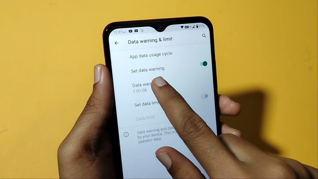 Lava Z2 Max data warning full setting | how to set data warning | data warning on kaise kare