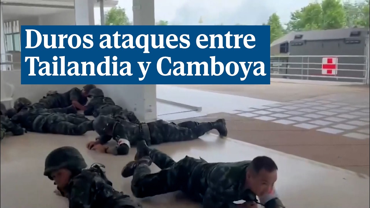 Otra guerra: Camboya y Tailandia se enfrentan en la frontera