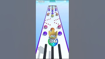 Lv. 847 Ball Merge 2048 #androidgame #iosgameplay #shorts