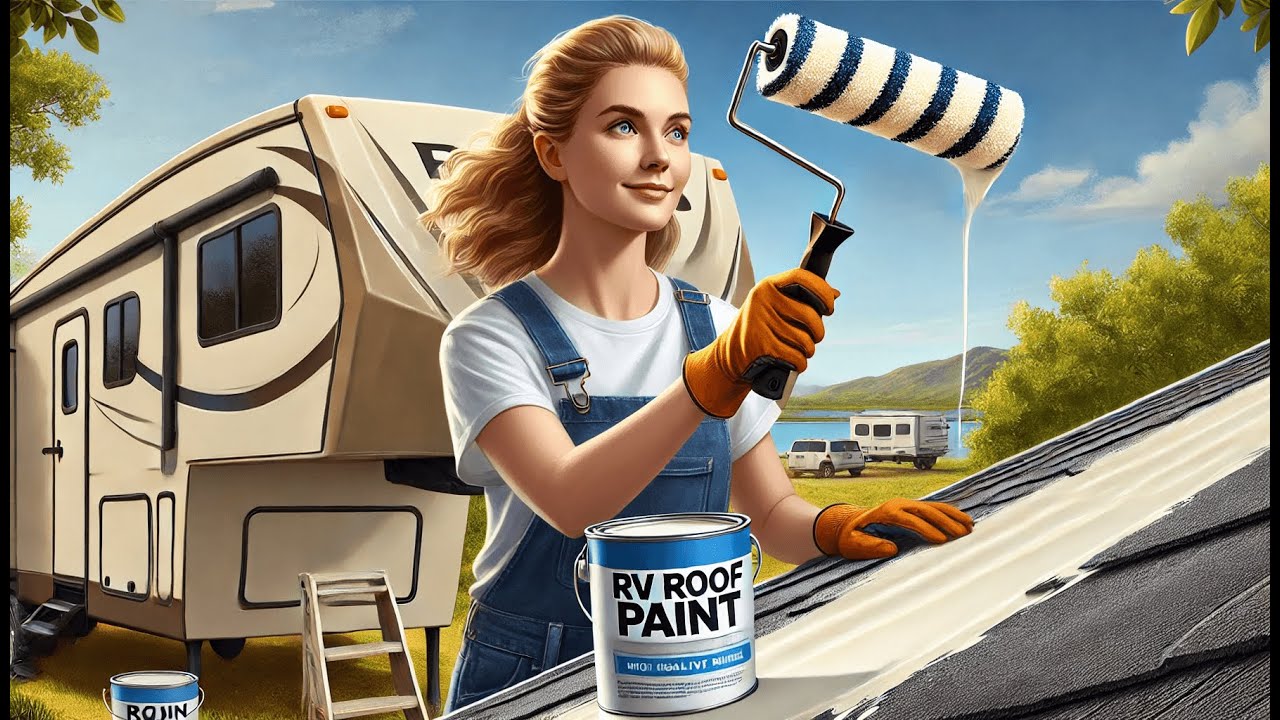 🛠️ Liquid Rubber RV Roof Coating - Solar Reflective Sealant | Best RV Roof Paint 🛠️